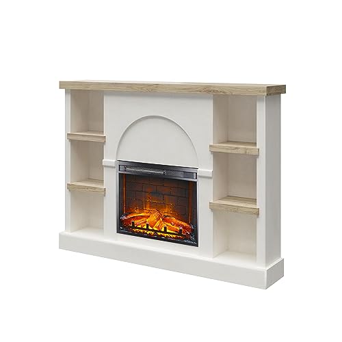 Mr. Kate Winston 56" Electric Fireplace with Mantel