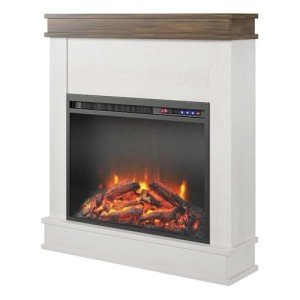 Ameriwood Home Mateo 30" Electric Fireplace with Mantel