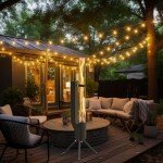 Onlyfire Outdoor Wood Pellet Fire Pit Heater