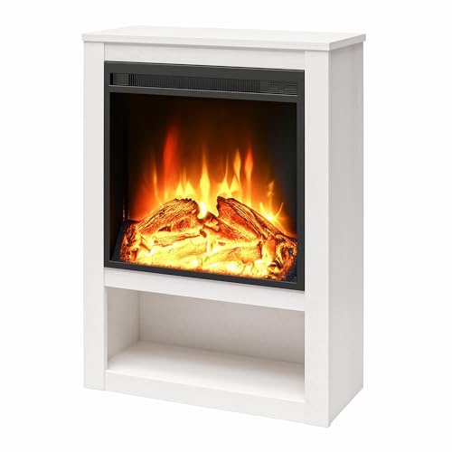 Ameriwood Clermont 22" Electric Fireplace with Mantel
