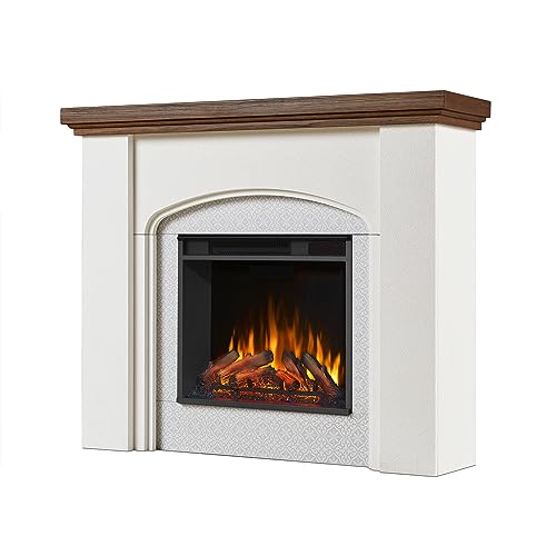 Real Flame Anika 49" Electric Fireplace with Mantel