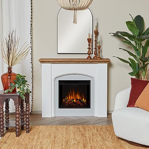 Real Flame Anika 49" Electric Fireplace with Mantel