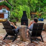 Blue Rooster Casita Grill Chiminea Outdoor Firepit