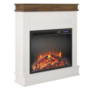 Ameriwood Home Mateo 30" Electric Fireplace with Mantel