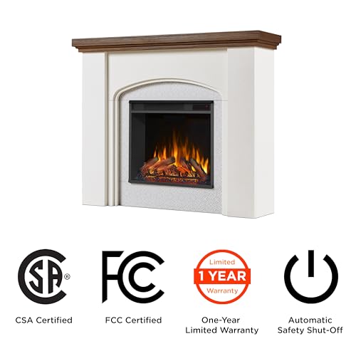 Real Flame Anika 49" Electric Fireplace with Mantel