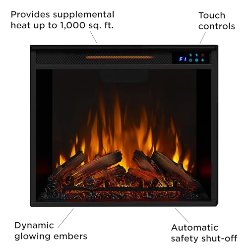 Real Flame Anika 49" Electric Fireplace with Mantel