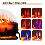PuraFlame 24" Electric Fireplace Log Insert with Remote