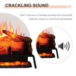 PuraFlame 24" Electric Fireplace Log Insert with Remote