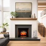 PuraFlame 24" Electric Fireplace Log Insert with Remote