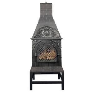 Blue Rooster Casita Grill Chiminea Outdoor Firepit