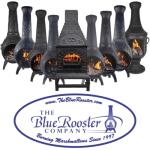 Blue Rooster Casita Grill Chiminea Outdoor Firepit