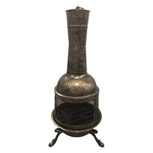 Oakland Living Elite Outdoor Chimenea Fireplace
