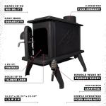 Cleveland Iron Works Erie Wood Stove