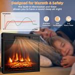 ARLIME 18” Electric Fireplace Insert with Remote