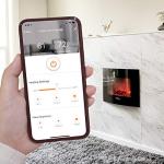 e-Flame USA Sundance LED Wall Mounted Fireplace