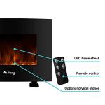 e-Flame USA Sundance LED Wall Mounted Fireplace