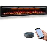 WiFi Electric Fireplace Insert with Remote Control