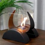 JHY DESIGN Square Outdoor Bioethanol Table Fireplace