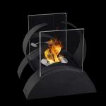 JHY DESIGN Square Outdoor Bioethanol Table Fireplace