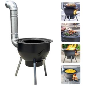 Portable Wood Burning Stove for Outdoor Cooking