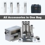 Hori 5 Portable Pellet Stove with Oven