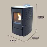 Canyon Lodge Mini Pellet Stove for 1200 Sq Ft