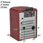 ComfortBilt HP22N-SS 80-lb Pellet Stove