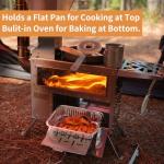Portable Green Hori 5 Pellet Stove for Camping