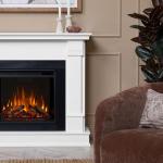 Real Flame Silverton 48” Electric Fireplace & Mantel