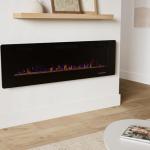 R.W.Flame 60" Electric Fireplace with Remote Control