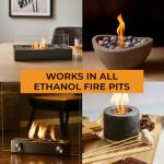 Roundfire Ethanol Fuel - 3 Pack for Fireplaces