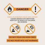 Roundfire Ethanol Fuel - 3 Pack for Fireplaces