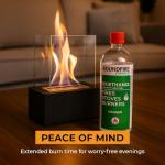 Roundfire Ethanol Fuel - 3 Pack for Fireplaces