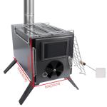 Fitinhot Portable Wood Burning Camp Stove