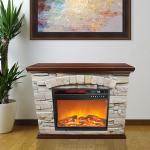 LifeSmart Large Square Faux Stone Infrared Heater