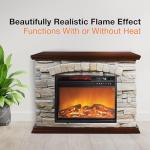 LifeSmart Large Square Faux Stone Infrared Heater