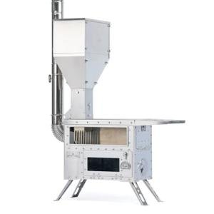 Portable Green Hori 5 Pellet Stove for Camping