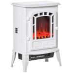 22" Electric Fireplace Stove with Realistic Flame Effect