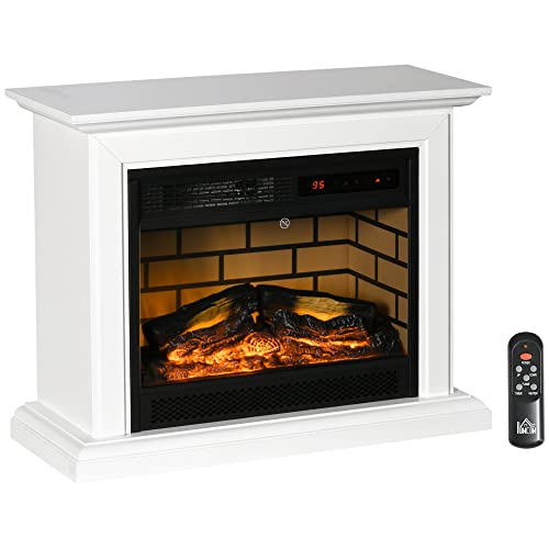 31" Electric Fireplace with Dimmable Flame Effect