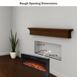 Touchstone 80004 Sideline Electric Fireplace - 127 cm