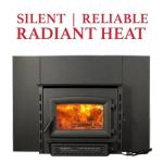 Ashley Hearth AW1820E Black Wood Stove Insert