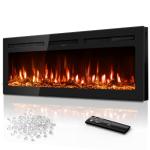 Tehanld 50 Inch Ultra-Thin Electric Fireplace Heater