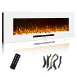 Oxhark 50-Inch Recessed Electric Fireplace Heater