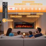 Tehanld 50 Inch Ultra-Thin Electric Fireplace Heater