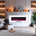Oxhark 50-Inch Recessed Electric Fireplace Heater