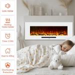 Oxhark 50-Inch Recessed Electric Fireplace Heater