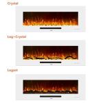 Oxhark 50-Inch Recessed Electric Fireplace Heater