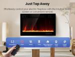 30" Electric Fireplace Insert with Remote Control