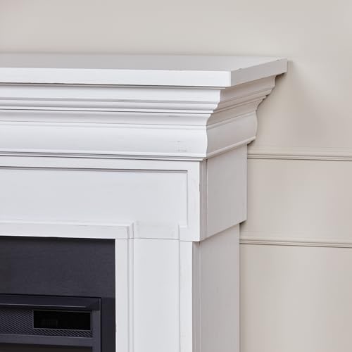 Real Flame Emerson 56" Electric Fireplace with Mantel