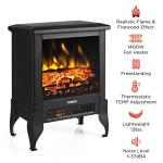 TURBRO TS17 Compact Electric Fireplace Stove